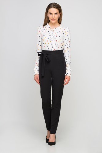 Spodnie z Szarfą Czarne LSD113  