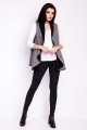 modne, kamizelki, damskie, szare, sklep, online, m115, 