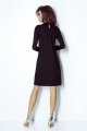 sukienki, czarne, trapezowe, chokerem, dzienne, sklep, online, 212
