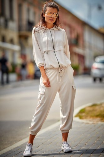 Spodnie Bojówki Beżowe AW293 