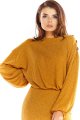 sweter, damski, a318, luźny, kimonowy, sklep, online, camel