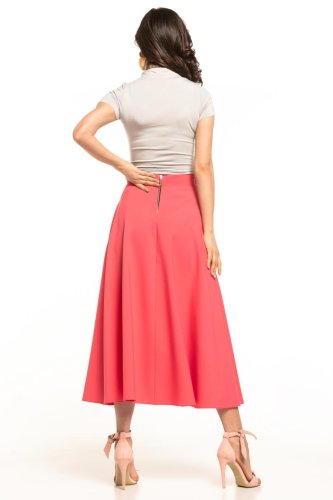 Długa Spódnica Koralowa TE304  