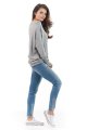 stylowe, dzienne, swetry, damskie, szare, sklep, online, aw227