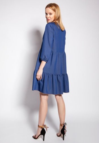 Sukienka z Falbanami Jeans LSUK180  