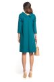 Dress - T349-midi-sukienka-szmaragdowa-polska-trapezowa.jpg
