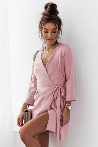 Zakładana Sukienka Różowa 333 