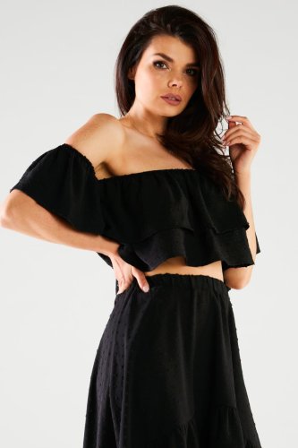 Top Typu Carmen Czarny AW424 