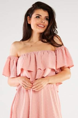 Top Typu Carmen Różowy AW424  