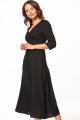 Dress - T364-sukienka-czarna-maxi-rozkloszowana-dekoltem.jpg