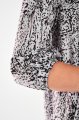 Sukienka A469 black-white pattern-5 8719  | 1018-Black-White pattern-LXL