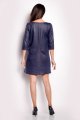 Sukienka A154 navy-3 8722  | 102-Navy-L