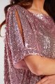 Sukienka A483 pink-5 8725  | 12462-Pink-ONE-SIZE
