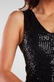 Sukienka A484 black-5 8727  | 12463-Black-XL