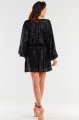 Sukienka A485 black-5 8732  | 12464-Black-ONE-SIZE