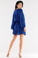 Sukienka A485 blue-2 8733  | 12464-Blue-ONE-SIZE