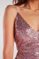 Sukienka A487 pink-4 8742  | 12466-Pink-M