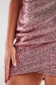 Sukienka A487 pink-5 8742  | 12466-Pink-M