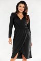 Sukienka A548 black-1 8748  | 12468-Black-L