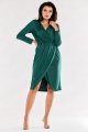 Sukienka A548 bottle green-2 8749  | 12468-Bottle green-XL