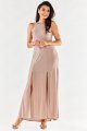 Sukienka A549 beige-1 8751  | 12469-Beige-M