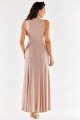 Sukienka A549 beige-4 8751  | 12469-Beige-XL
