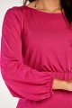 Sukienka A551 fuchsia-5 8760  | 12471-Fuchsia-XL