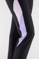 Spodnie A498 black-violet-5 8774  | 1034-Black-Violet-L