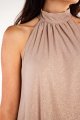 Sukienka A556 beige-5 8777  | 12476-Beige-SM