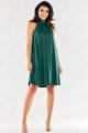 Sukienka A556 bottle green-2 8779  | 12476-Bottle green-LXL