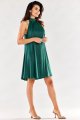 Sukienka A556 bottle green-4 8779  | 12476-Bottle green-LXL