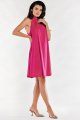 Sukienka A556 fuchsia-5 8780  | 12476-Fuchsia-LXL
