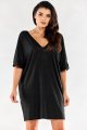 Sukienka A557 black-3 8781  | 12477-Black-ONE-SIZE