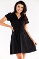 Sukienka A558 black-1 8783  | 12478-Black-L