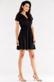 Sukienka A558 black-3 8783  | 12478-Black-S
