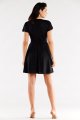 Sukienka A558 black-4 8783  | 12478-Black-XL