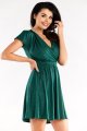 Sukienka A558 bottle green-2 8784  | 12478-Bottle green-M