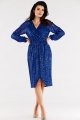 Sukienka A565 blue-4 8790  | 12485-Blue-L
