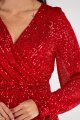 Sukienka A565 red-5 8793  | 12485-Red-M