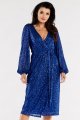Sukienka A567 blue-1 8794  | 12487-Blue-S