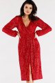 Sukienka A567 red-3 8795  | 12487-Red-L