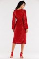 Sukienka A567 red-6 8795  | 12487-Red-L
