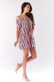 Sukienka A175 stripes-2 8798  | 125-Stripes-LXL