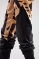 Spodnie A482 beige-black pattern-6 8800  | 1020-Beige-Black pattern-S