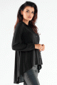 Koszula A527 black-2 8803  | 12143-Black-L