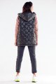 Kamizelka A539 black-5 8815  | 12155-Black-SM