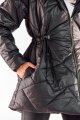 Płaszcz A540 black-5 8817  | 12156-Black-LXL