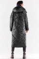 Płaszcz A541 black-6 8820  | 12157-Black-LXL