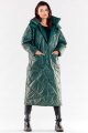 Płaszcz A541 green-2 8821  | 12157-Green-LXL