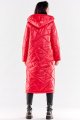 Płaszcz A542 red-4 8825  | 12158-Red-LXL