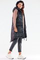 Kamizelka A543 black-2 8826  | 12159-Black-LXL